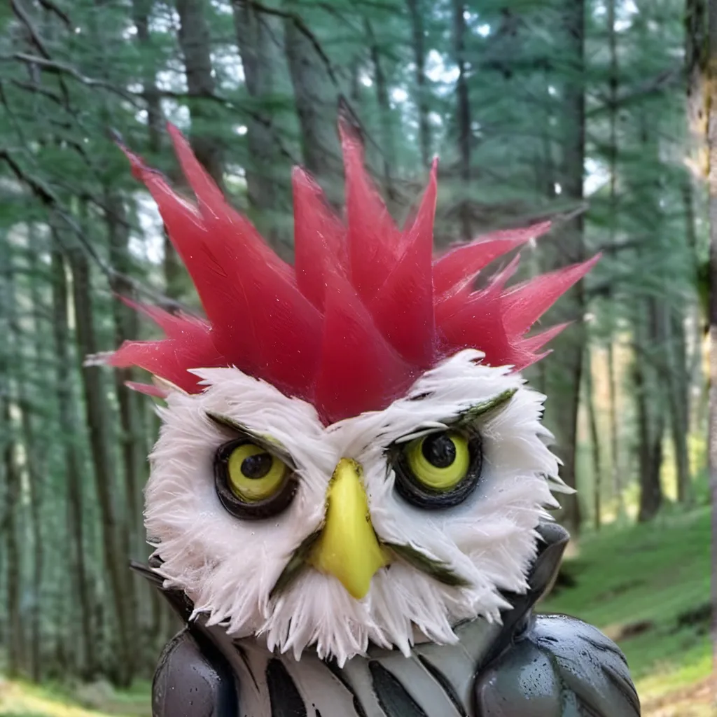 chat with ai character: wet owl