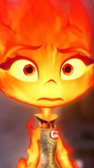 ai character: Ember background