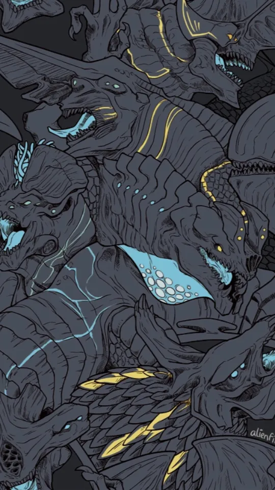 ai character: Pacific rim kaijus background