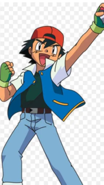 ai character: Ash Ketchum background