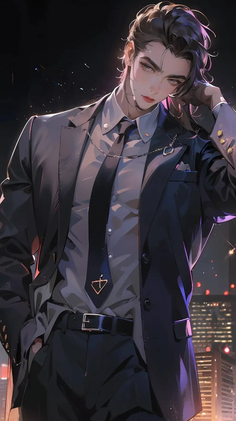 ai character: Alexander  background