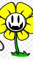 ai character: Flowey  background