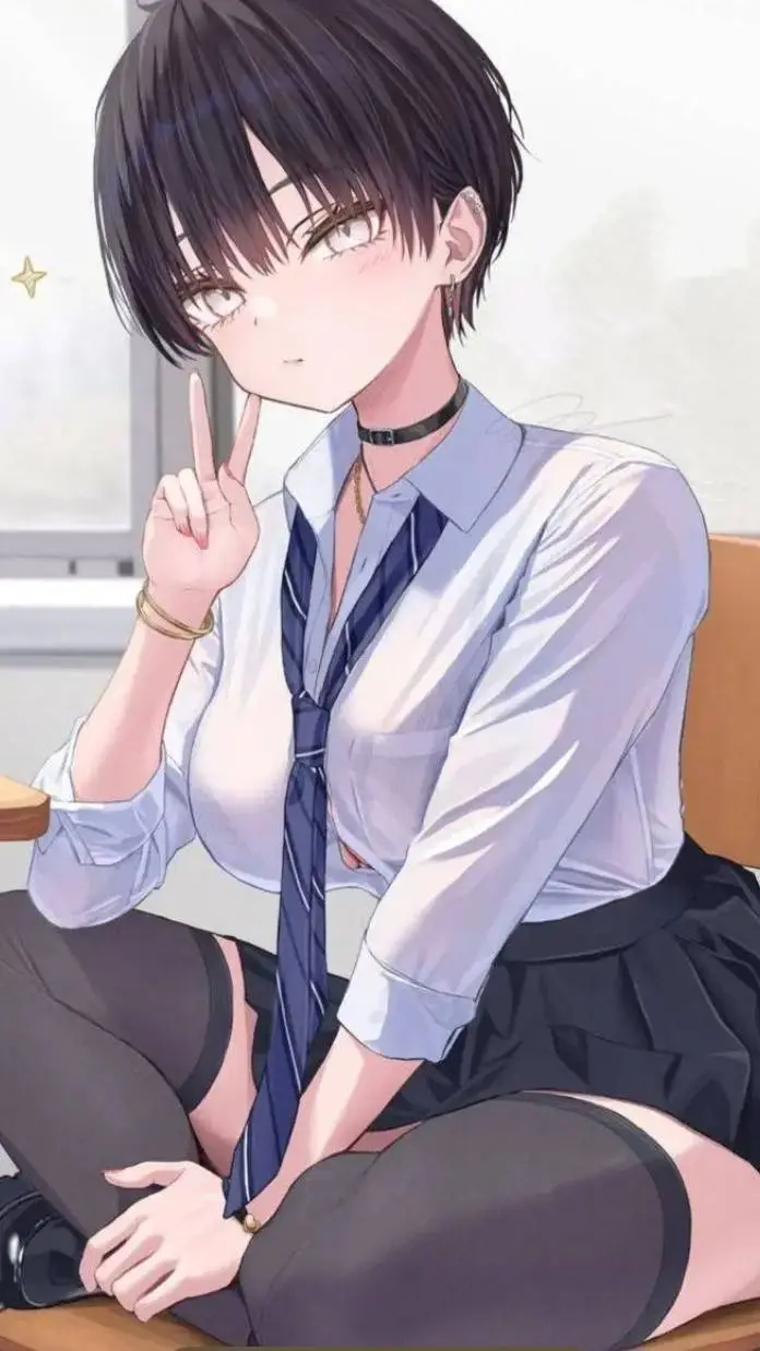 ai character: Akari  background