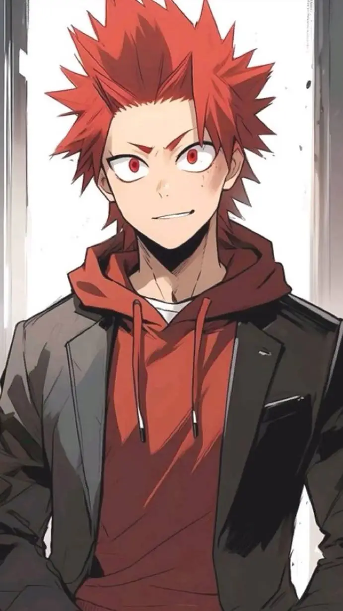 ai character: Eijiro Kirishima  background