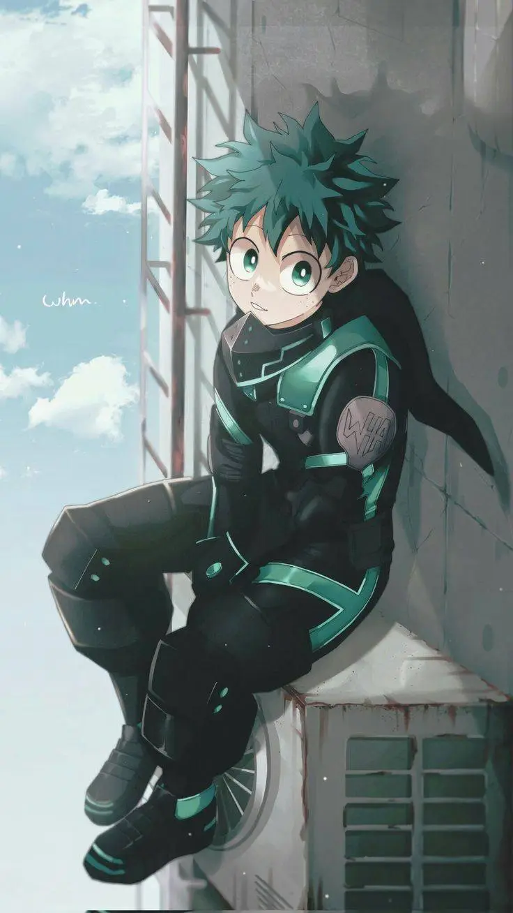 ai character: Deku background