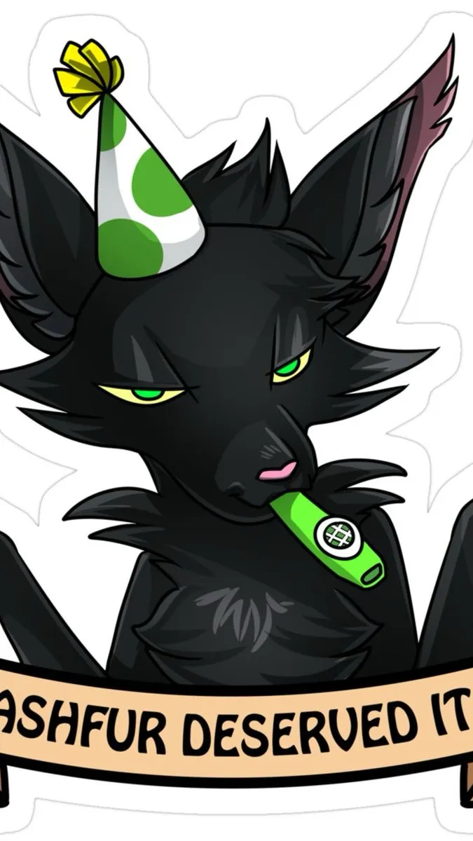 ai character: Birthday background