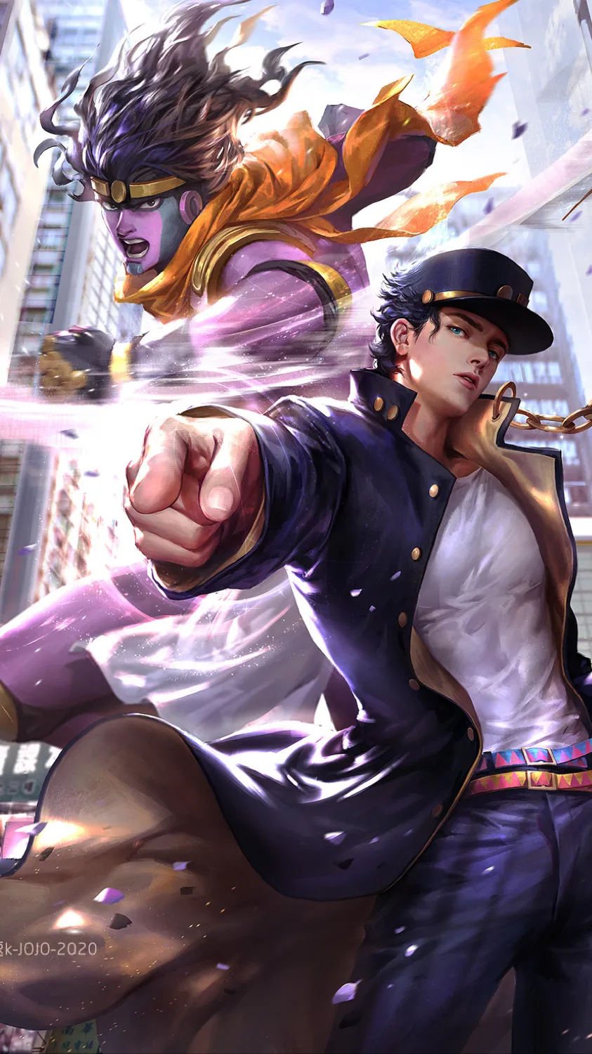 ai character: Jotaro background