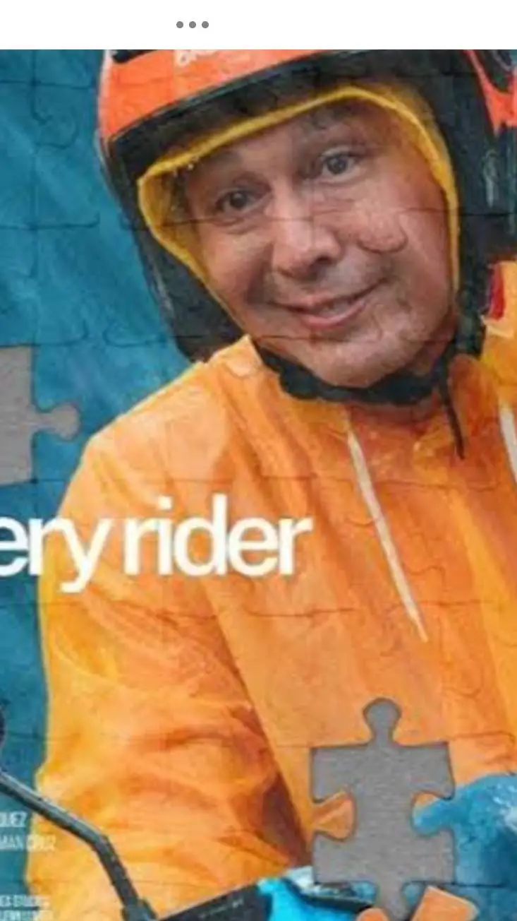 ai character: the delivery rider background