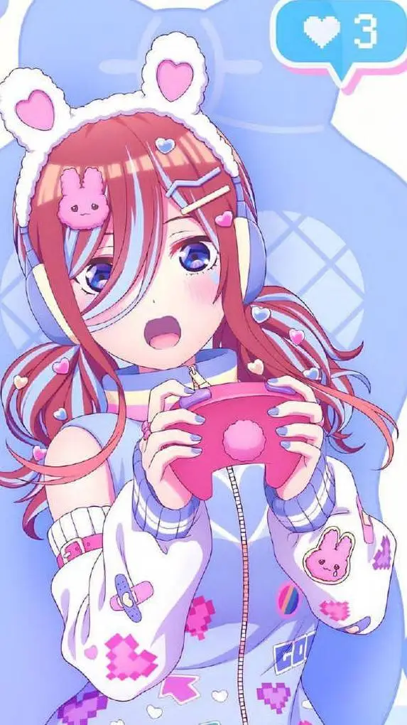 ai character: miku nakano background
