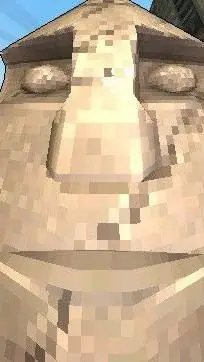 ai character: malicious face background