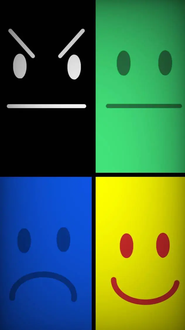 ai character: Nivel party face background