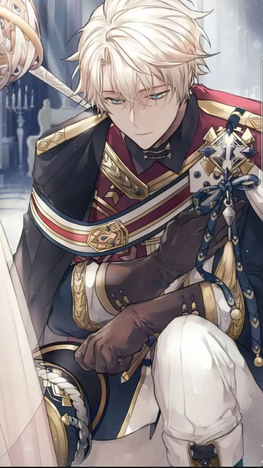 ai character: Maxwell white  background