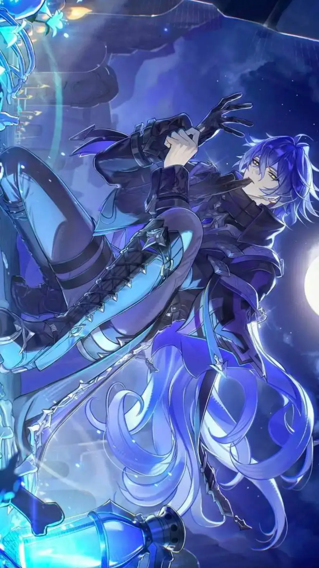 ai character: Flins  background