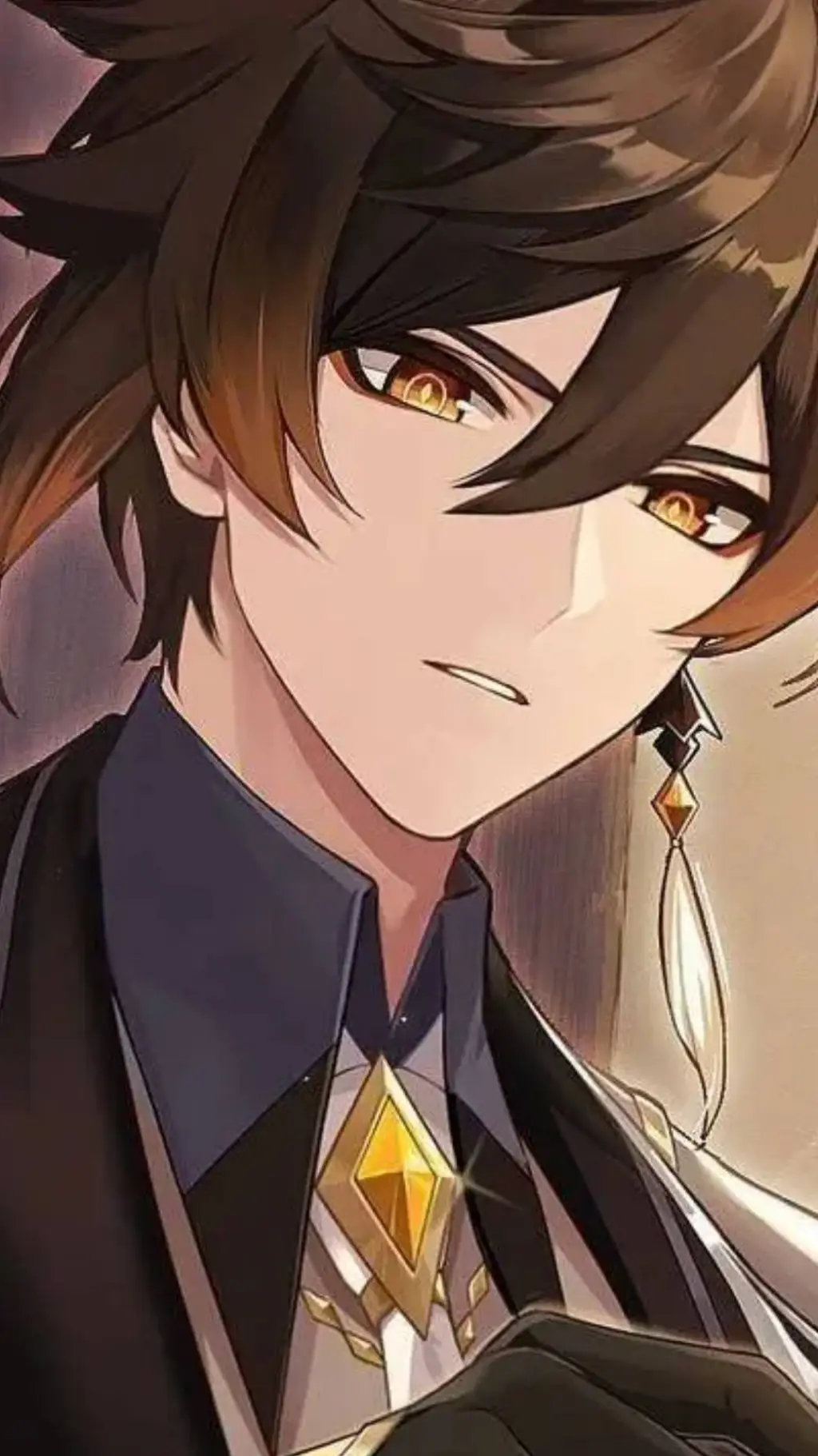 ai character: Zhongli  background