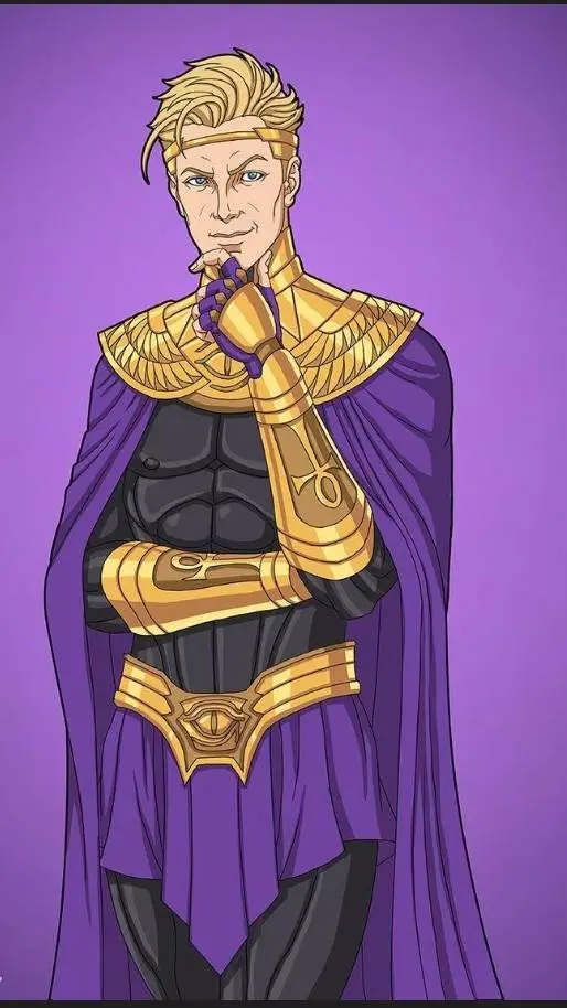 ai character: Ozymandias  background