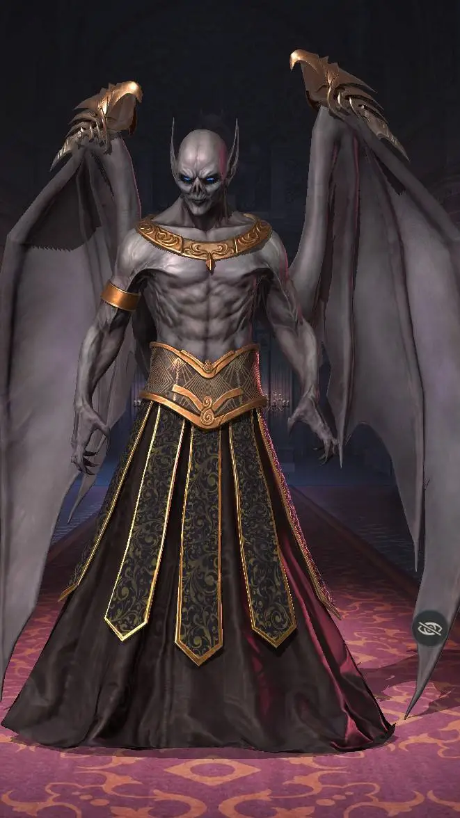 ai character: Minnes X VII . background