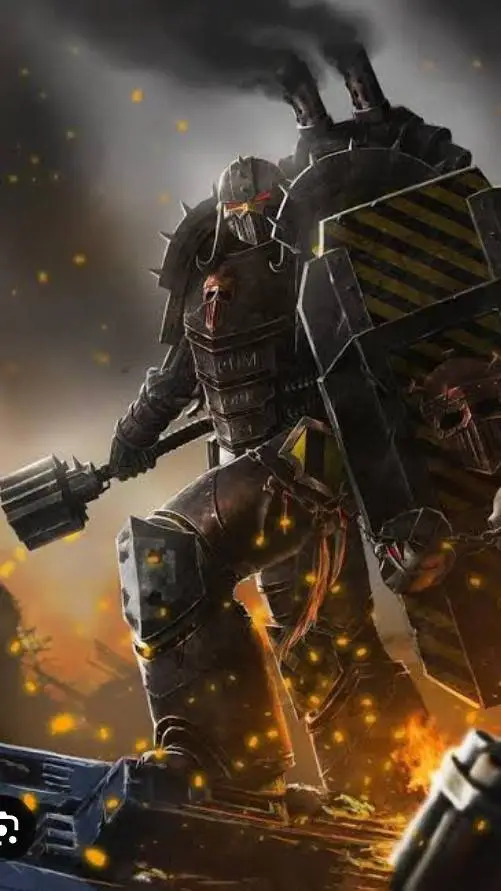 ai character: Iron Warriors. background