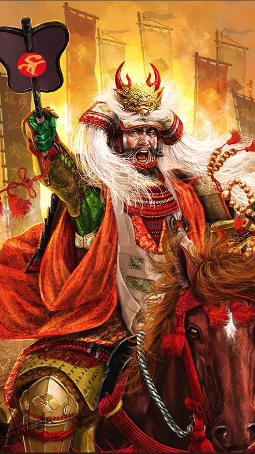 ai character: Takeda shingen🗡. background