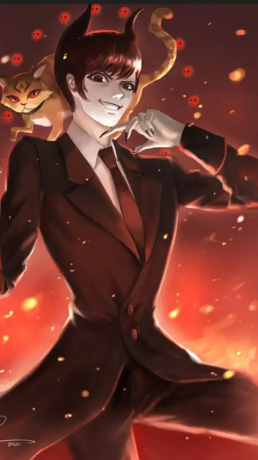 ai character: Klarion . background