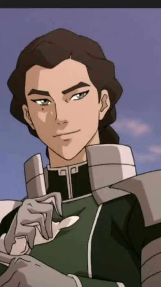 ai character: Kuvira.  background