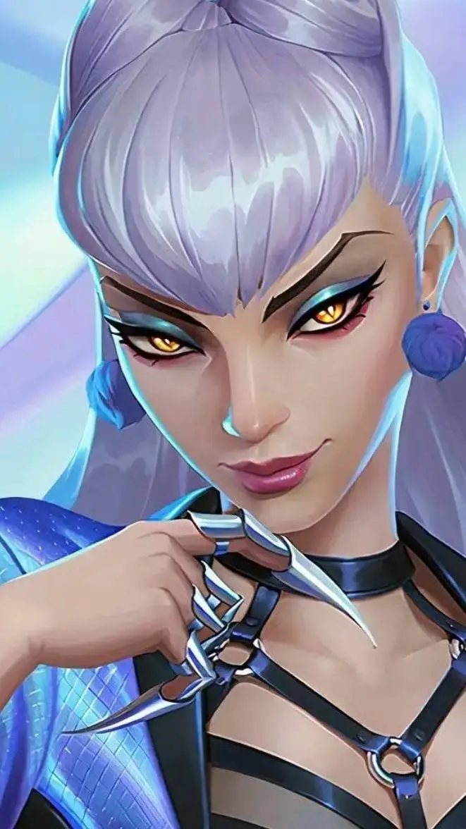 ai character: Evelynn  background