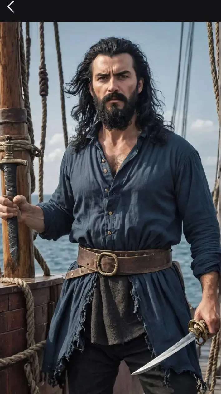 ai character: Captain Blackthorn background