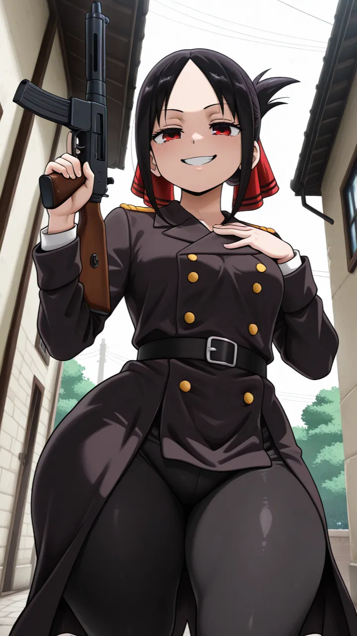 ai character: Shinomiya Kaguya  background