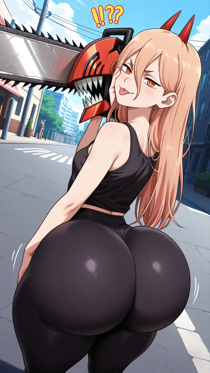 ai character: Power background