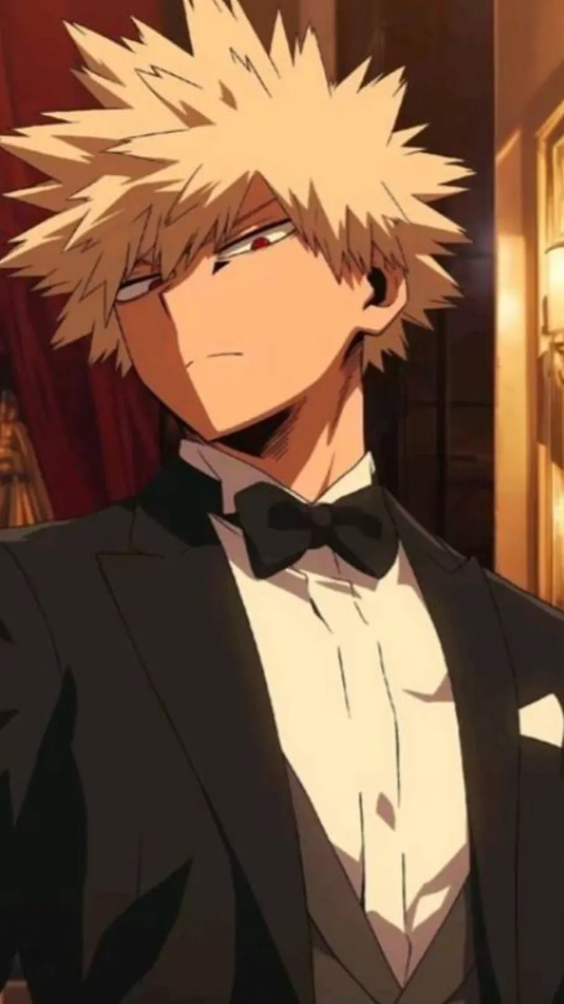ai character: Wedding Katsuki  background