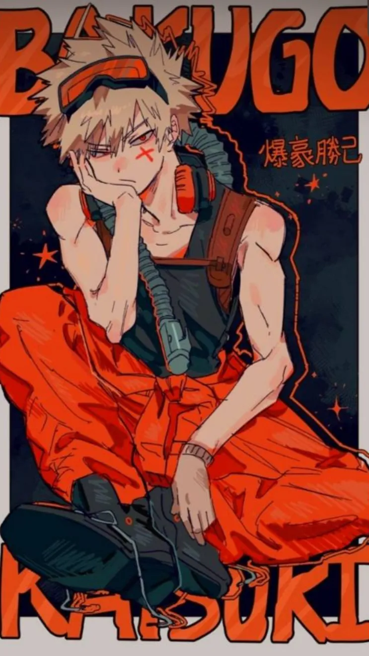 ai character: Wedding Katsuki 3 background