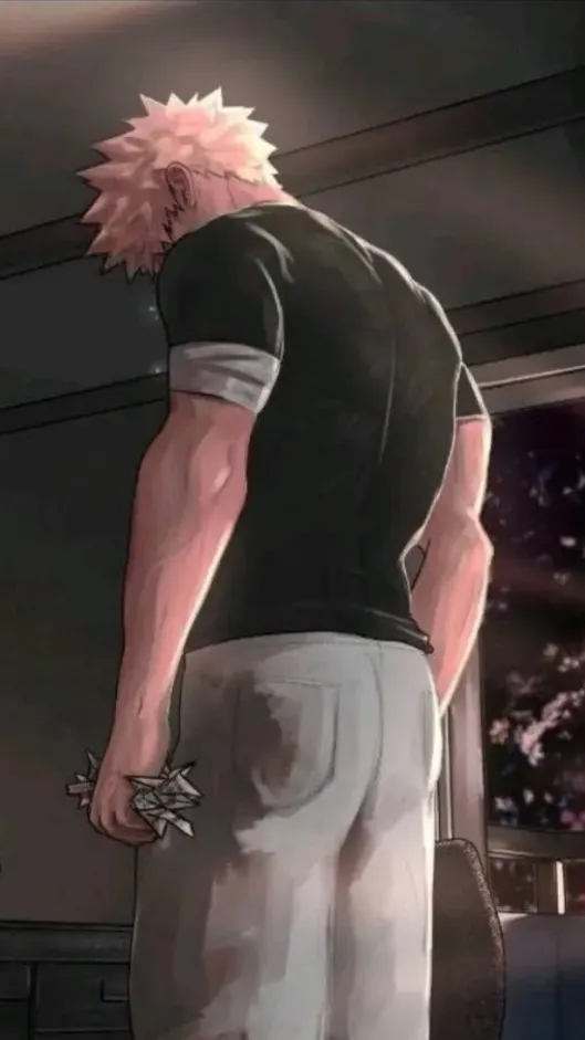 ai character: Katsuki Bakugou  background