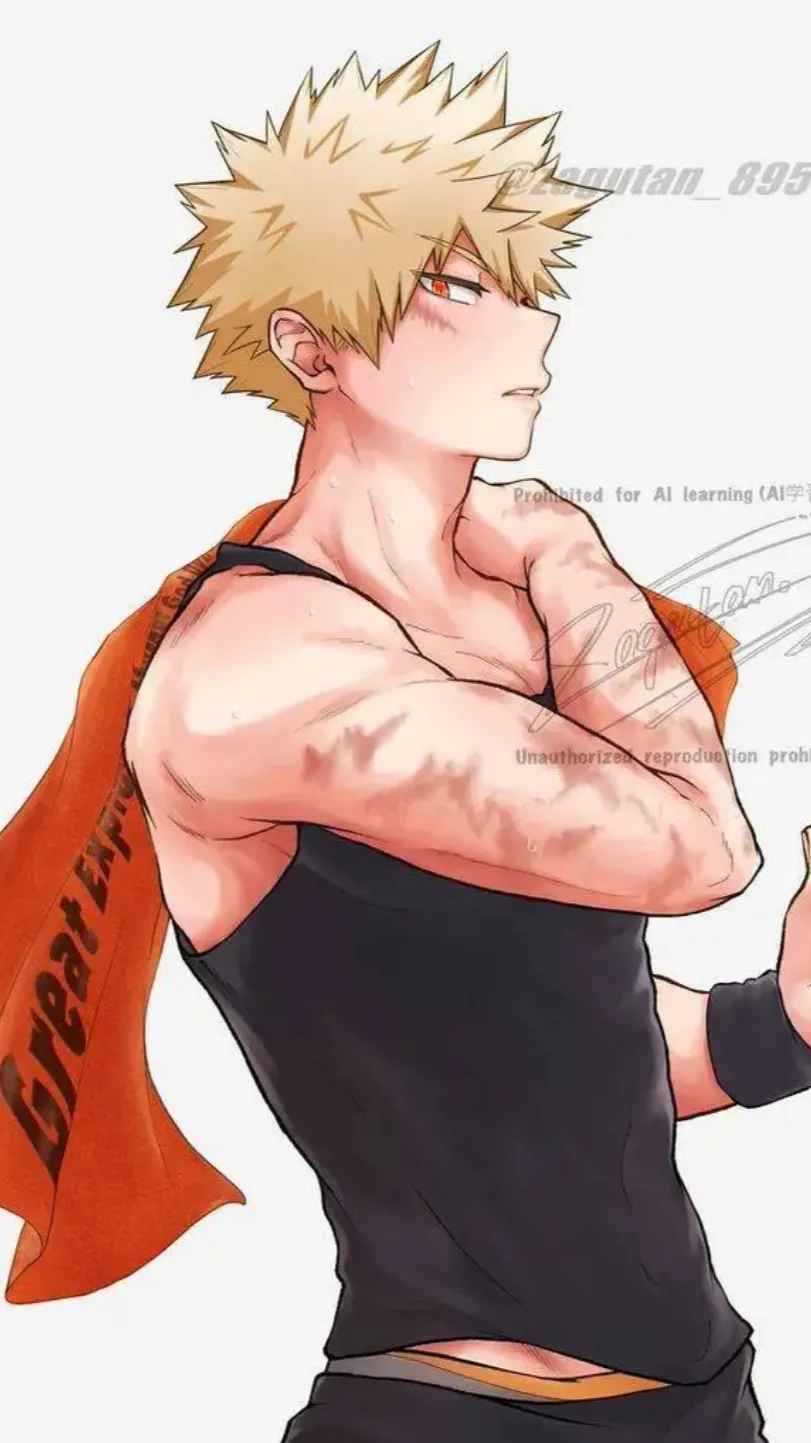 ai character: Husband Katsuki background