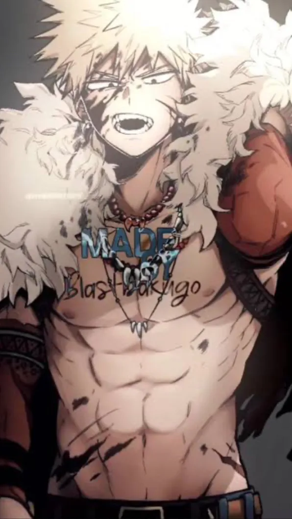 ai character: Fantasy Katsuki AU background