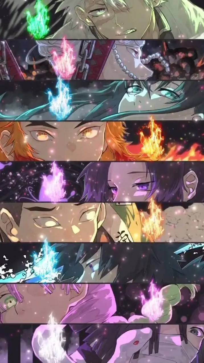 ai character:  HASHIRAS background