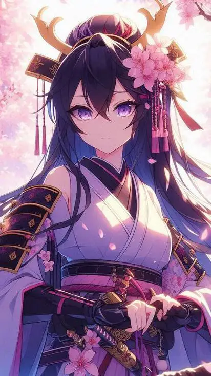 ai character: Samurai  background