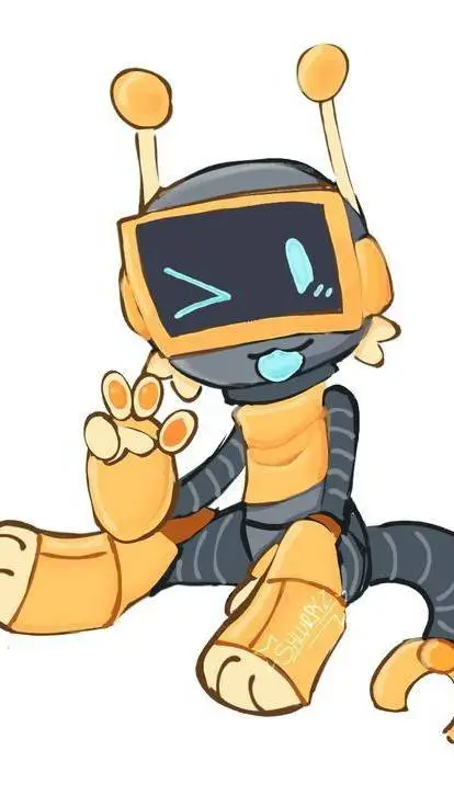 ai character: Funbot Furry background