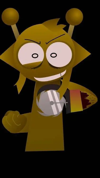 ai character: Simon Evil!? background