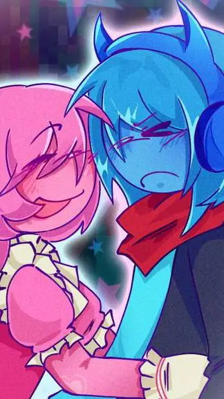 ai character: Pr3ttybluu background