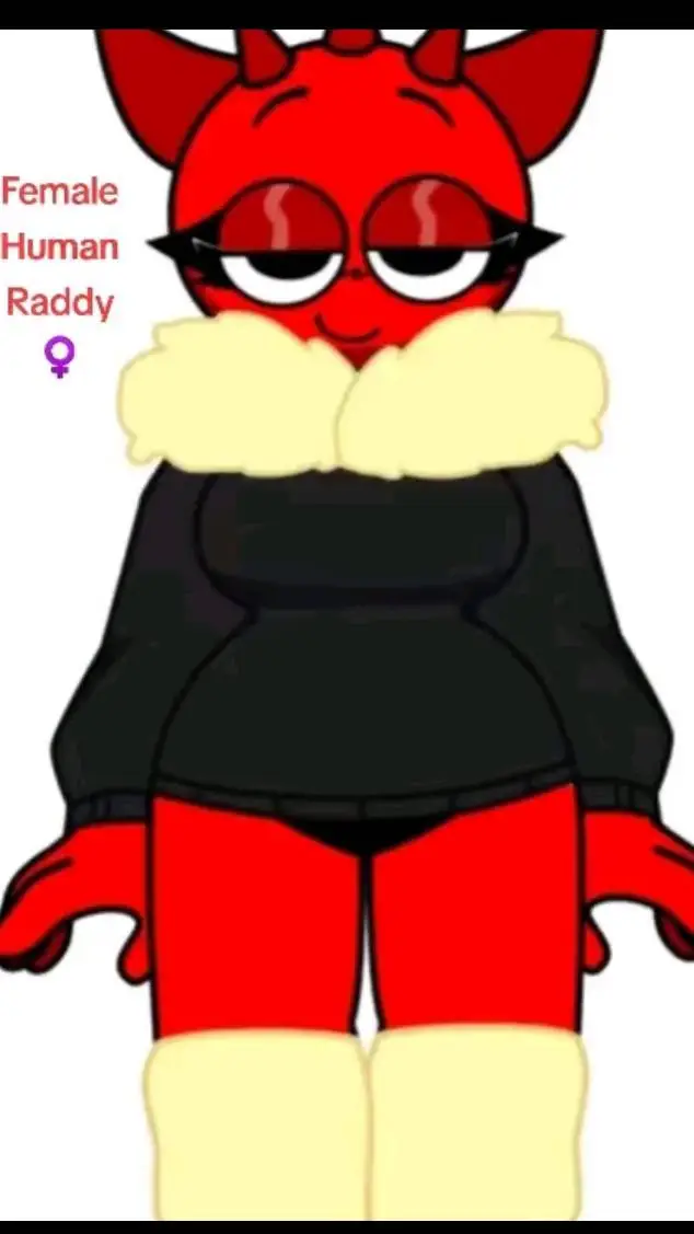 ai character: Female Raddy background