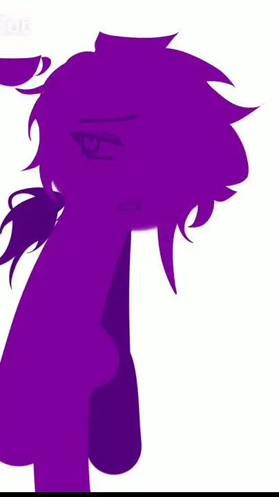 ai character: Purple meme background