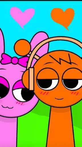 ai character: Oren.. VS. Pinki background