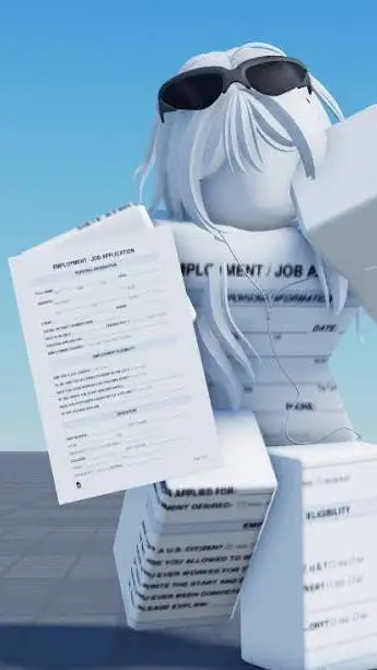 ai character: job application  background