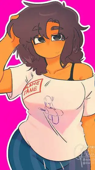 ai character: female shedletsky  background