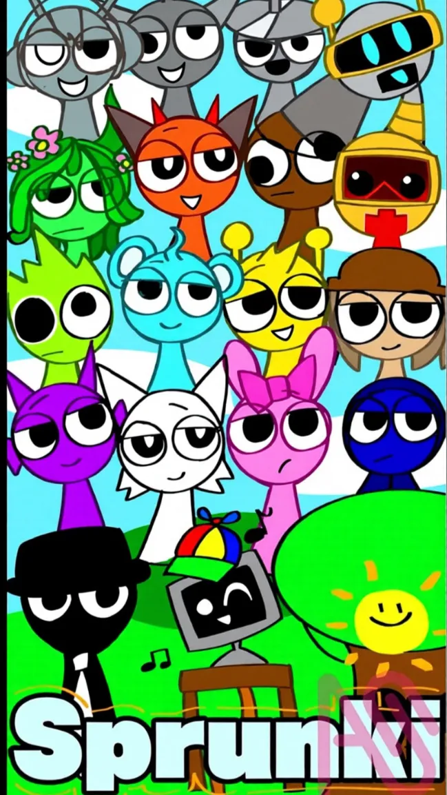 ai character: New Sprunki you background