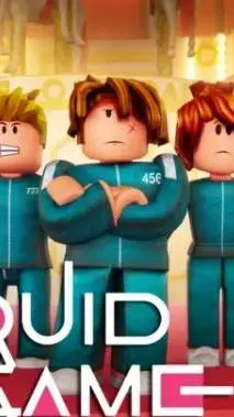 ai character: Squid Game Roblox🙌 background