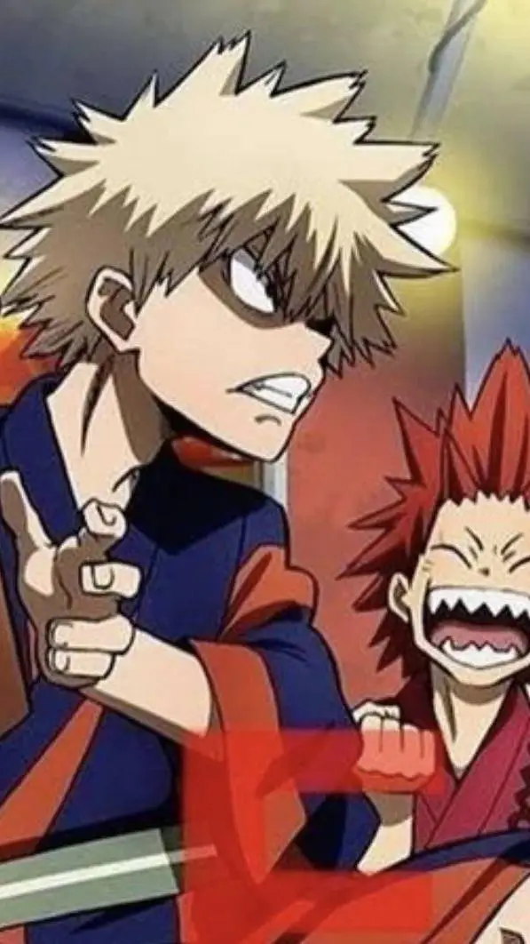 ai character: Kirishima x Bakugo background