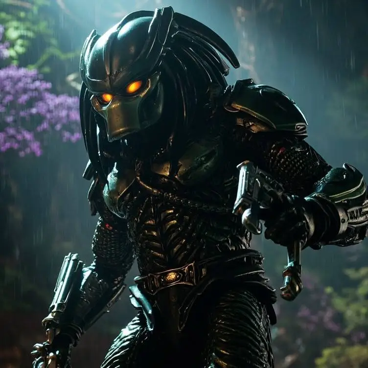 ai character: Predator  background