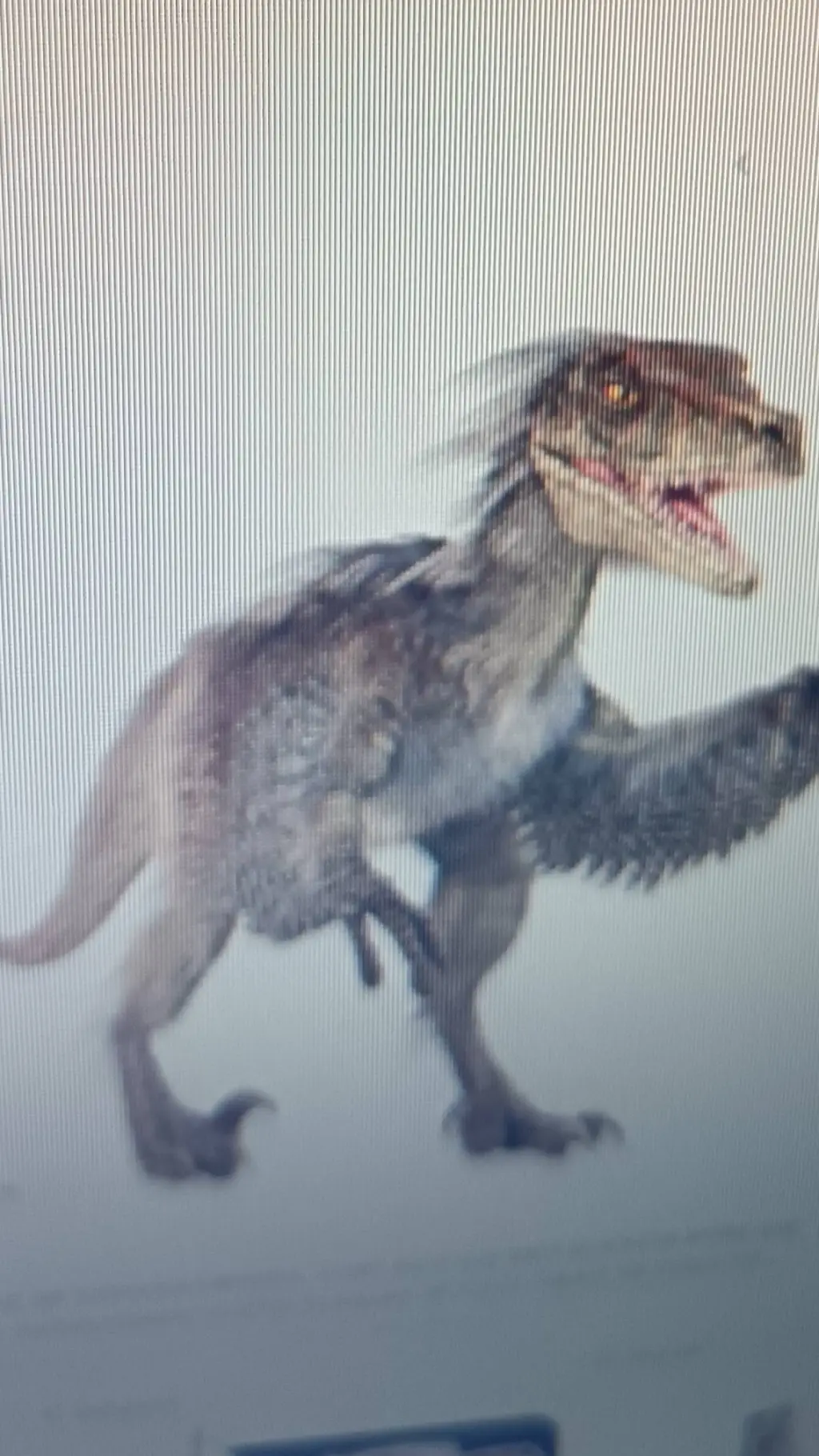 ai character: Raptor  background