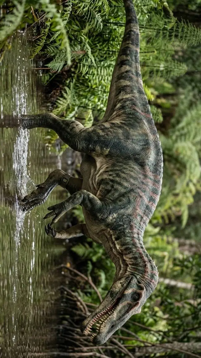 ai character: Suchomimus hembra  background