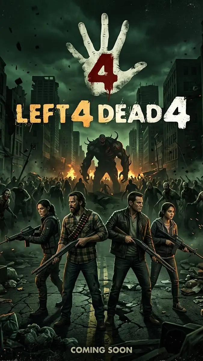 ai character: Left 4 dead 4 background